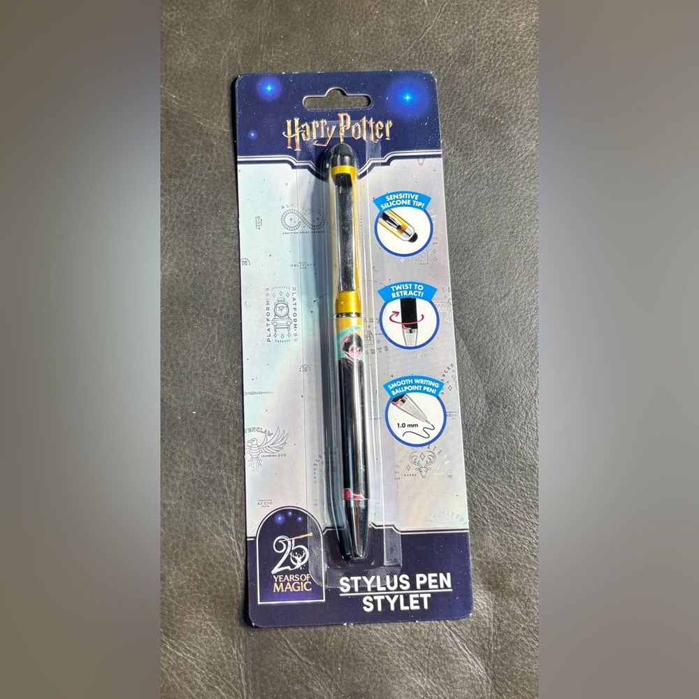 New Harry Potter Black and Gold Stylus Pen